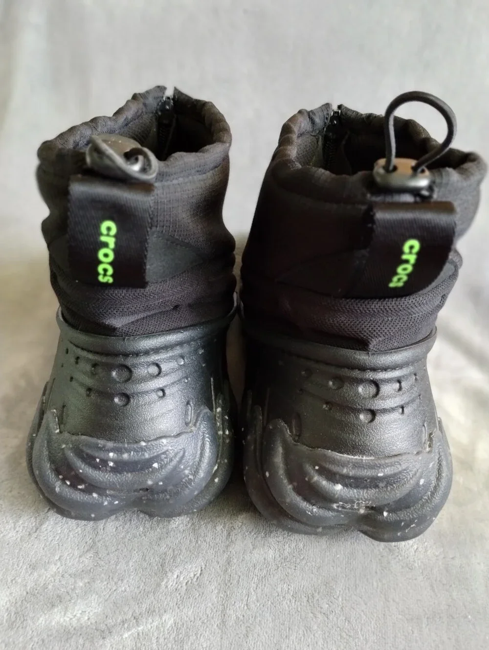 Crocs Echo Boot Z Shield Black Men's 9 Women's 11 Waterproof Boots 210315